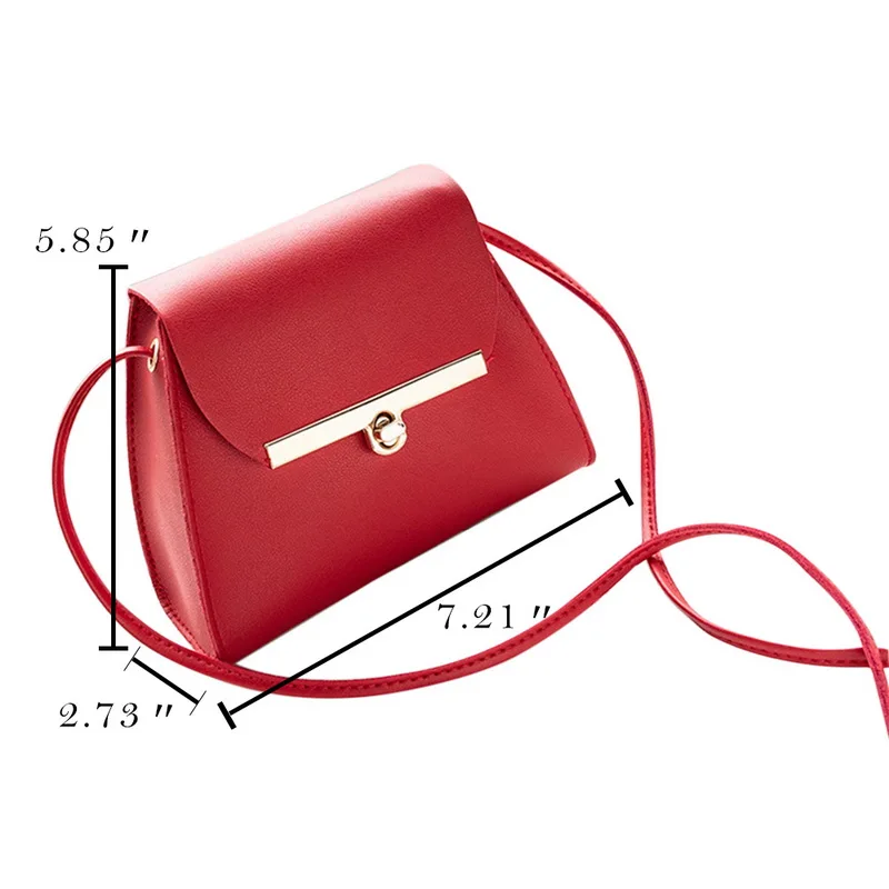 Женская модная сумка через плечо из искусственной кожи с маленьким клапаном, сумки через плечо, сумки-мессенджеры с верхней ручкой