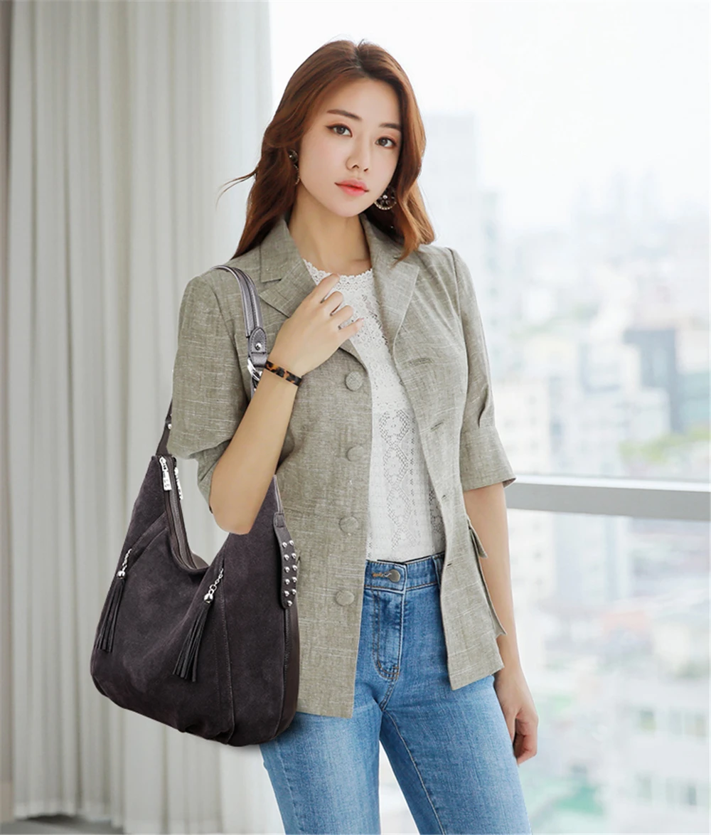 designer simples borla sacos de ombro para as mulheres 2019