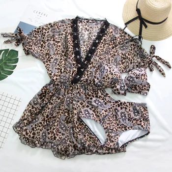 

Women Leopard Push Up Bikini Set Bathing Suit Swimming Beachwear Biquinis Swimwear Summer Sexy Swimsuit 2019 Female Swim Suits