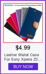 Leather Phone Case For Sony Xperia Z3 Compact Z4 Compact Flip Case For Sony Xperia Z1 Compact Z5 Compact View Window Book Case