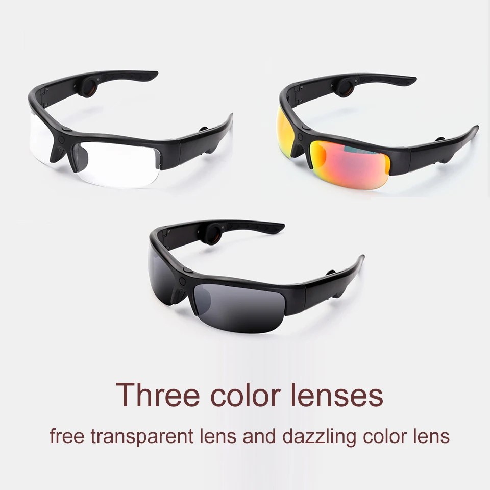 Bone Conduction Bluetooth headset sunglasses 6B
