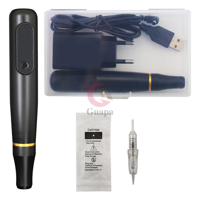 Newest Multi Functional Permanent Makeup Tattoo Machine with 3 levels Speed Portable Tattoo Pen for Academy