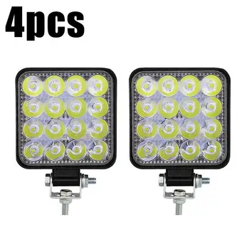 

Led Light Bar 48w Led Bar 4pcs Led Car Light For 4x4 Led Bar Offroad SUV ATV Tractor Boat Trucks Excavator 12V 24V Work Light