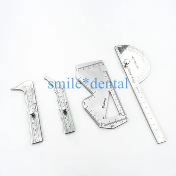 

Nasal caliper Nasal measuring scale stainless steel carved plate asal plastic surgery instruments