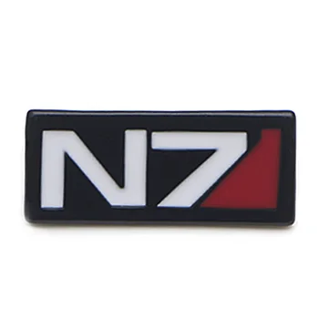 

V280 Wholesale 20pcs/lot Game Mass Effect Metal Enamel Pins and Brooches Fashion Lapel Pin Backpack Bags Badge Collection