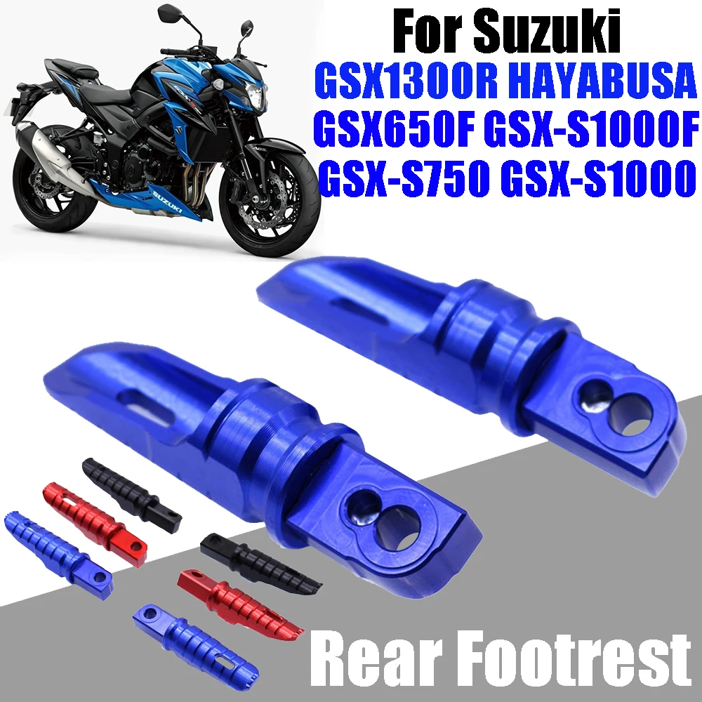 Per Suzuki Gsx1300R Hayabusa Gsx650 F Gsx-S750 Gsx-S1000 Gsx-S1000F Gsx-S Gsxs 750 1000 1000F Poggiapiedi Posteriore Pedane Pedane