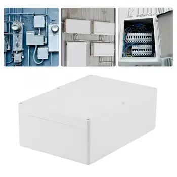 

263x185x95mm Plastic Case Electronic Project Instrument Enclosure DIY Junction Box White Domestic Delivery