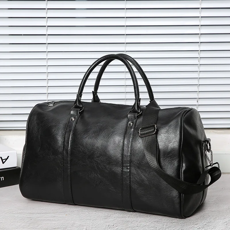 

New handheld business and leisure men's bag, single shoulder oblique cross-cortical business package, trendy travel packa