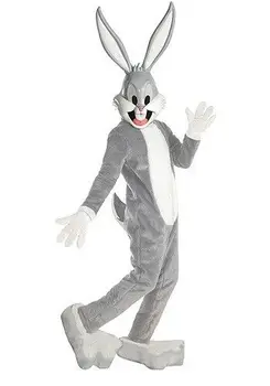 

Easter Bugs 2019 Rabbit Mascot Parade Costume Cosplay Adults Party Dress Outfit Apparel Cartoon Character Birthday Clothes Gift