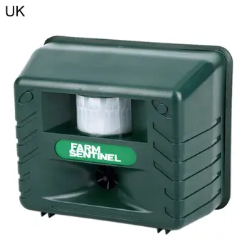 

Outdoor Ultrasonic Animal Control Electronic Rodent Repeller Repellent Alarm 831B