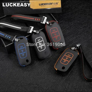 

LUCKEASY High-quality Smart Key Keyless Remote Entry Fob Case Cover with Key Chain For Renault Koleos 2017