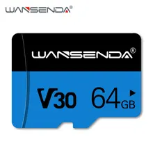 Высокое качество WANSENDA карта Micro SD 8 ГБ 16 ГБ 32 ГБ SDHC MicroSD карта памяти SDXC 64 Гб 128 Гб класс 10 Мини TF карта для смартфонов
