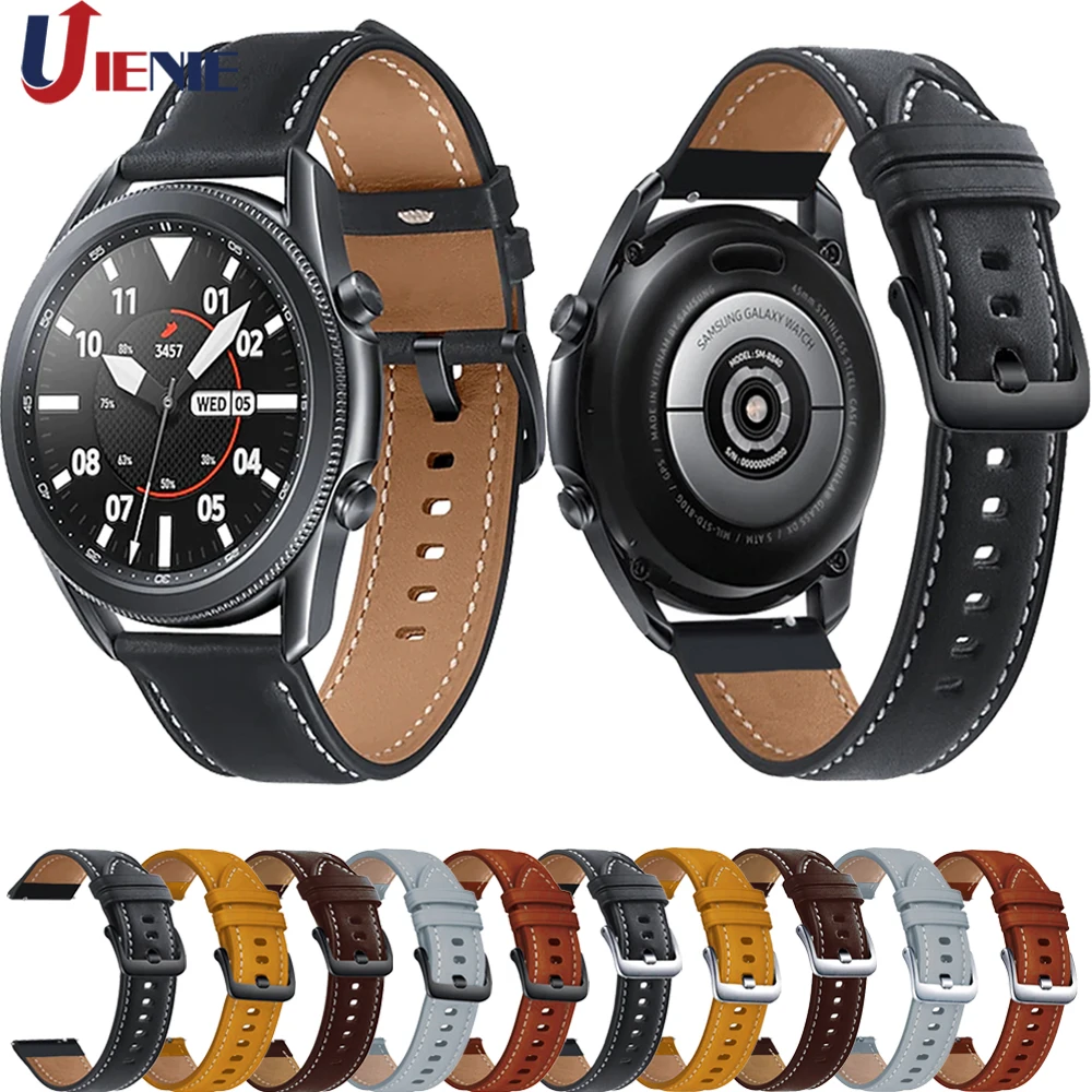 LeatherWatchBandStrapforSamsungGalaxyWatch345mmGearS346mmWatchband22mmSport.jpg LeatherWatchBandStrapforSamsungGalaxyWatch345mmGearS346mmWatchband22mmSport.jpg