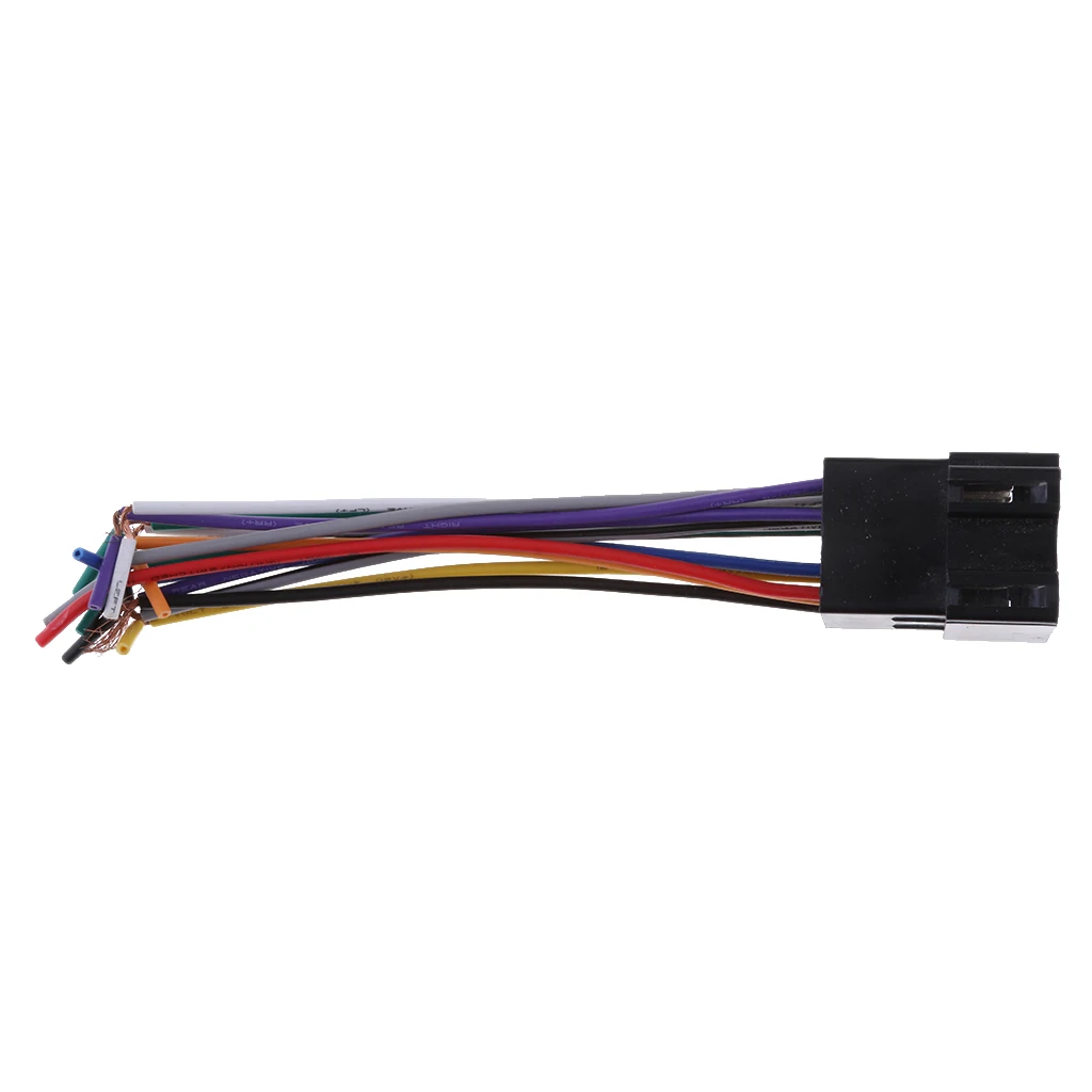 

Universal Car Reverse Wiring Harness ISO Car Radio Adapter Female Socket