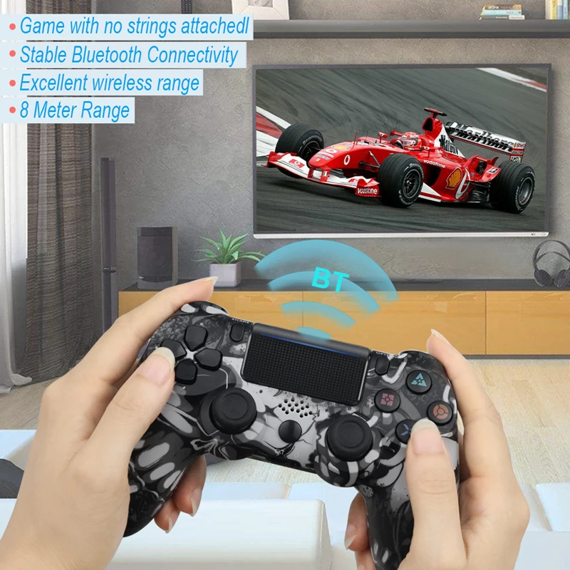 Беспроводной Bluetooth геймпад контроллер для Sony PS4/PS3 проводной USB джойстик Dualshock 4