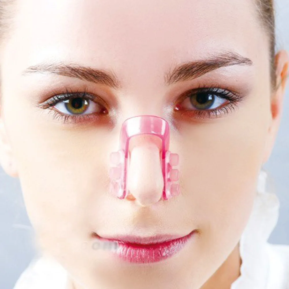 

Nose UP Clip Lifting Shaping Clipper No Pain Drop Shipping Wholesale Pink Beauty Tool High quality Portrable