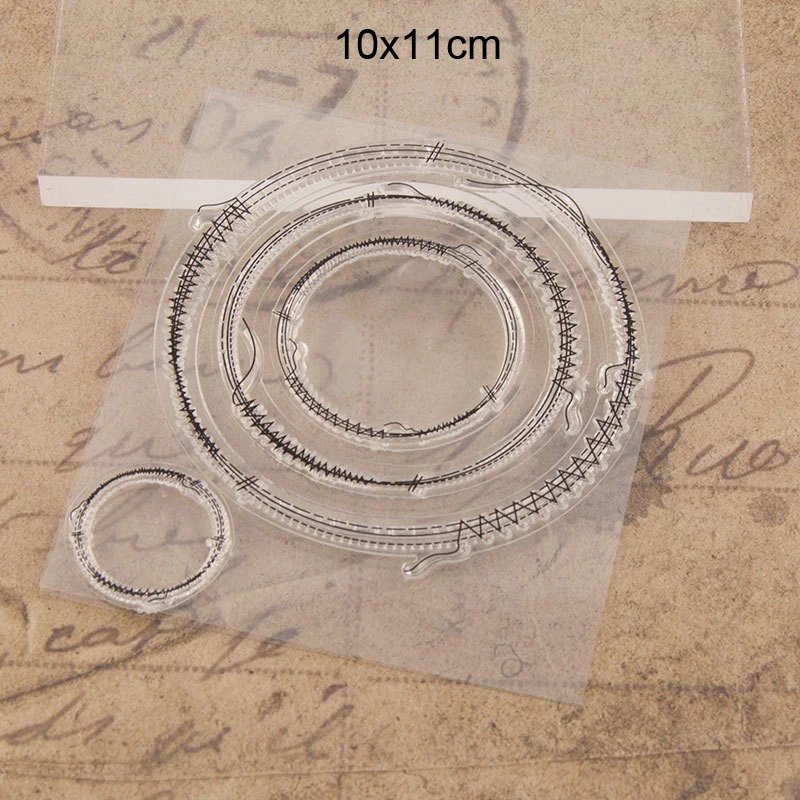Circle Clear Stamps 1