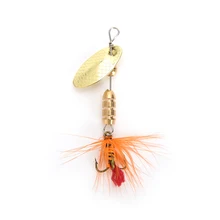 Metal Droppen Spoon Fishing Lure 8g Spoon Bait for Bass Trout Perch pike rotating Fishing