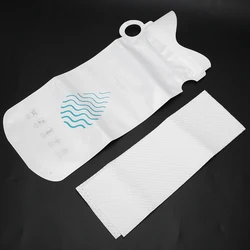 4Pcs 700ml Emergency Portable Car Leak-Proof Urine Vomit Bags Mobile Toilets Disposable Handy Unisex Outdoors Mini WC Pee Bags
