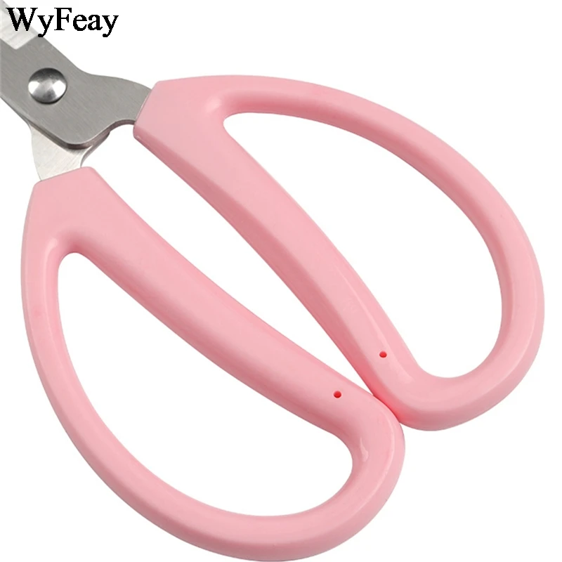 Sewing Scissors Pink & Blue Professional Fabric Cutter Tailor