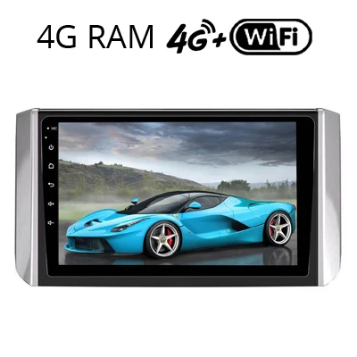 Sinosmart Android 8,1 автомобильный радиоприемник с навигацией GPS для Mitsubishi Xpander Mirage 2din 2.5D ips/QLED Экран - Цвет: Xpander Sliver 4G