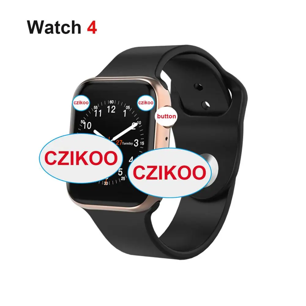 

42mm Bluetooth Smart Watch Series 4 Upgrade 1:1 SmartWatch case for Apple ios iphone & Android Phone relogio montre intelligente