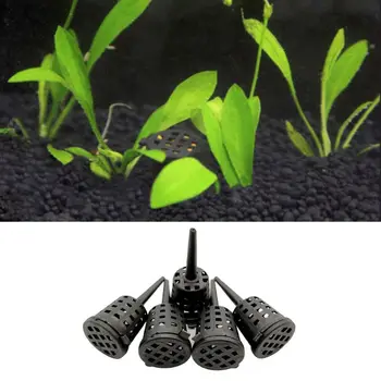 

100 Pcs/pack Mini Aquatic Fertilizer Basket Aquarium Fish Tank Water Plants Box