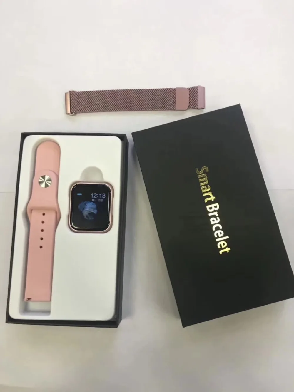 T80 мужские часы для apple Watch для женщин, умный браслет с сердечным ритмом и кровяным давлением, водонепроницаемые Смарт-часы для ios android