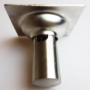 

Precision Mirror Polishing Floor Drain 100X100X 55mm Modern Polished Chrome