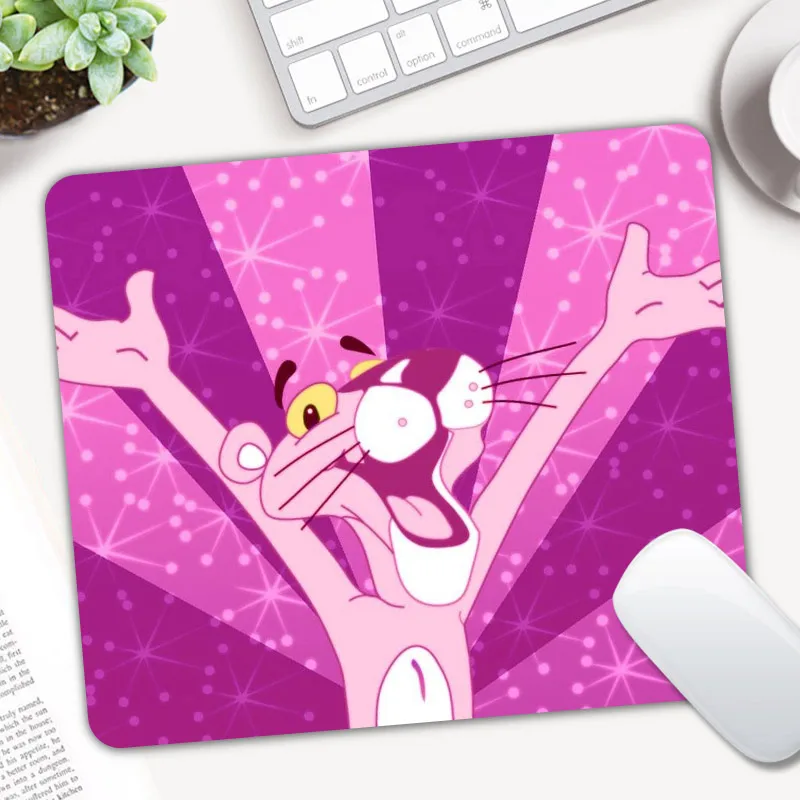 

Popular Cartoon Pink Panther Gaming Mouse Pad Gamer Computer Mousepad Keyboard Mice Mat