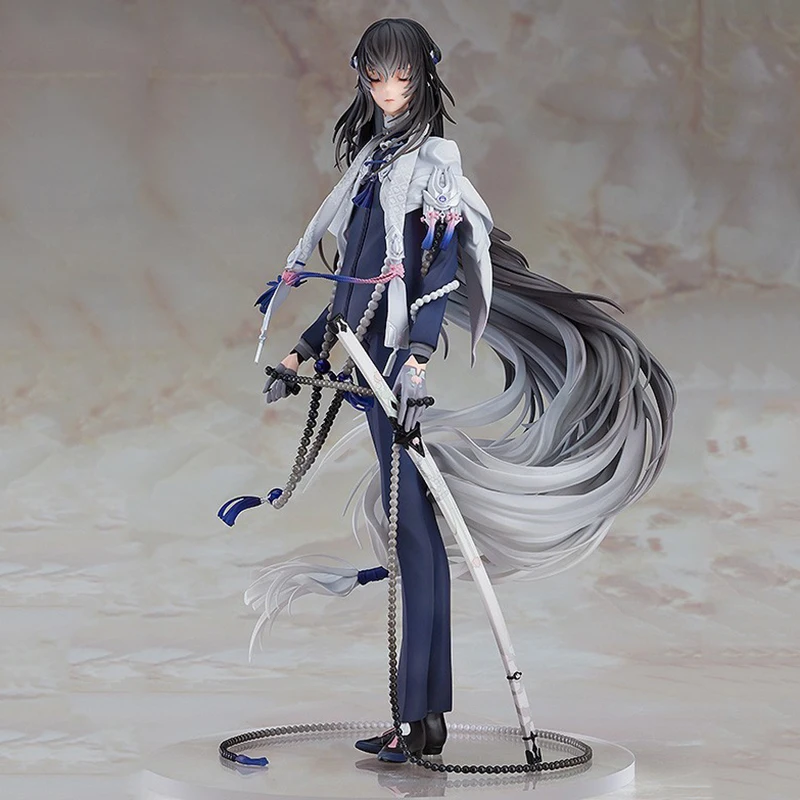 

22cm Anime Touken Ranbu Online Juuzumaru Tsunetsugu PVC Action Figure Japanese Anime Collectible Model Toy Gift