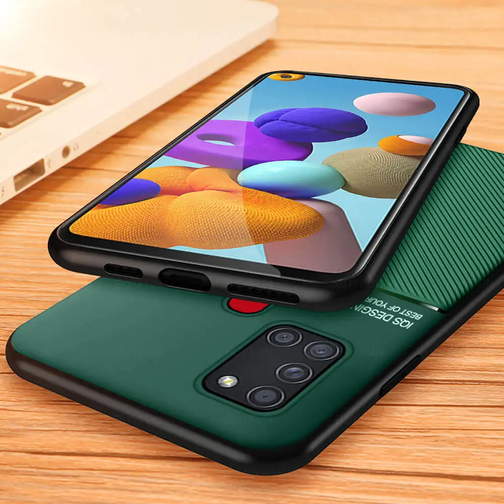 Флип чехол для телефона Samsung Galaxy A21s мягкий накладка Samsun Galaxi A 21 s A21 A217F защитный