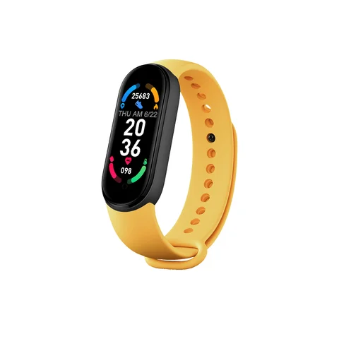 M5 M6 Smart Bracelet Men Fitness Smart Wristband Women Sports Tracker Smart Watch Play Music Bracelet Band For Adriod IOS