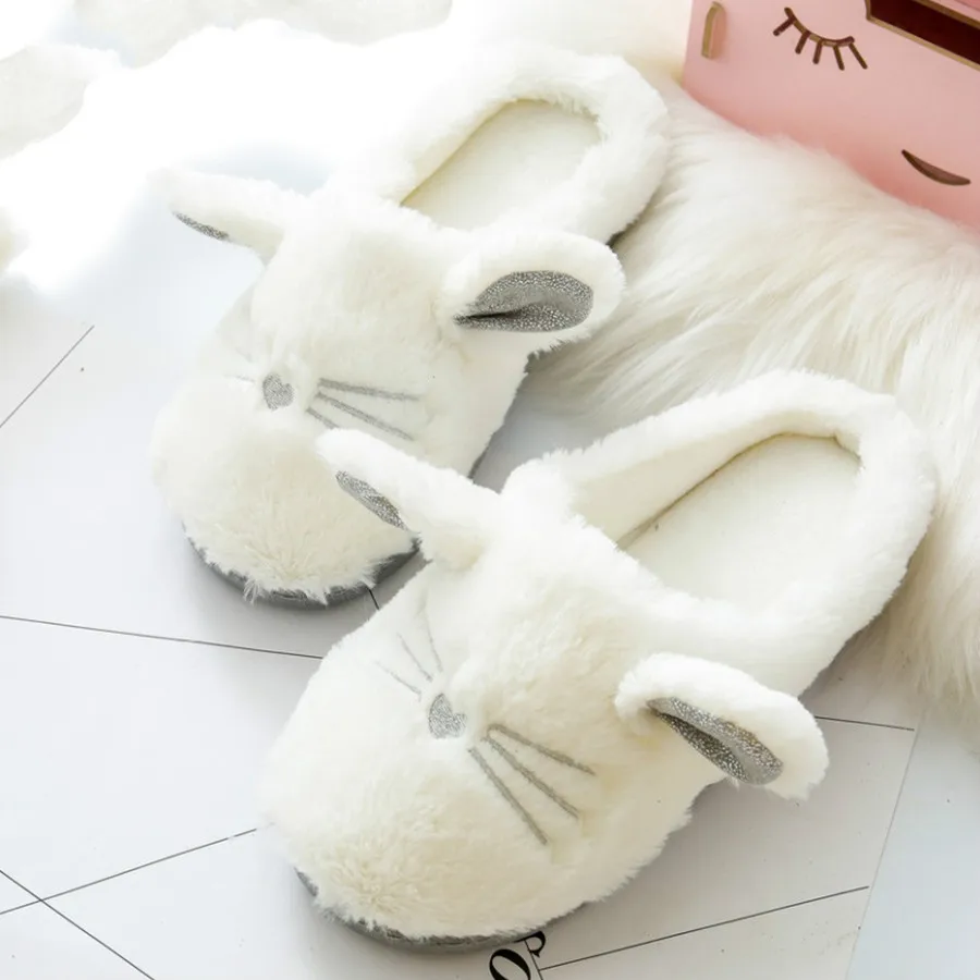 cat bedroom slippers