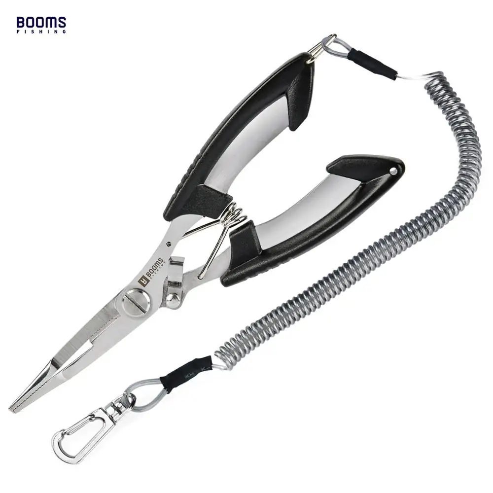 

Booms Fishing H01 Fishing Pliers Scissors Stainless Steel