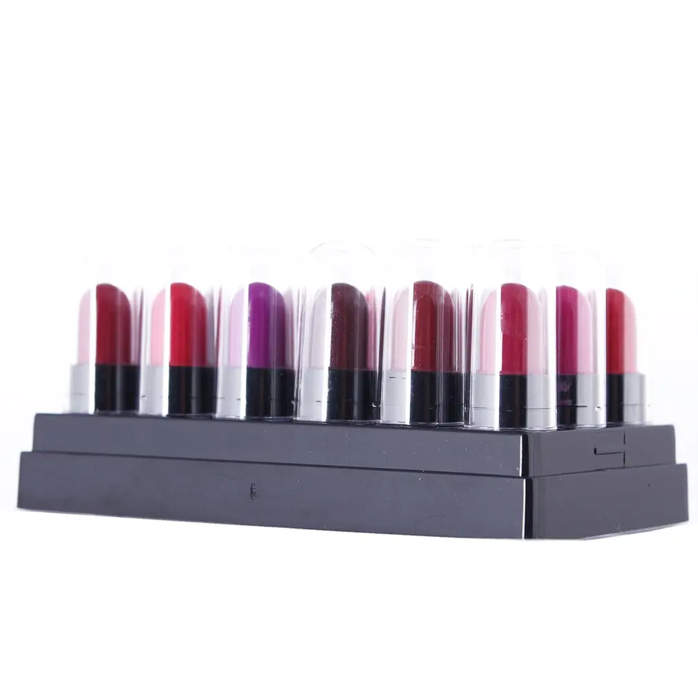 Special offer off the shelf 18 color small lipstick ebay AliExpress explosion proof lipstick economical lipstick 3