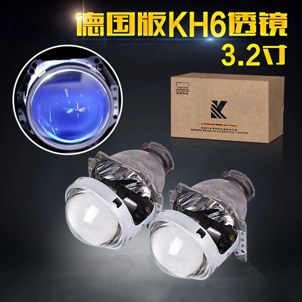 Автомобильная линза для проектора HELLA 5 G5 EX bixenon hid с синим покрытием NHK комплект