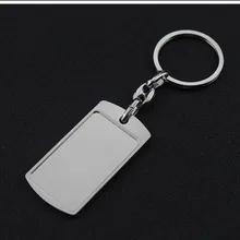 Металлическая собачья табличка Подвеска Брелок ID брелок креативные бирки металлический брелок лазерный логотип