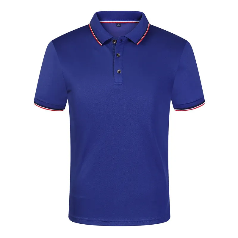 

New 2019 Solid Color Summer Polo Shirts Men Short Sleeve Breathable Anti-Pilling Brand polos para hombre Plus Size S-3XL