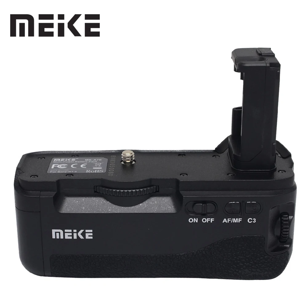 Meike MK-A7II Vertical Battery Grip Holder for Sony A7II A7S2 A7S A7M2 A7R2 A7R II as VG-C2EM Camera | Электроника