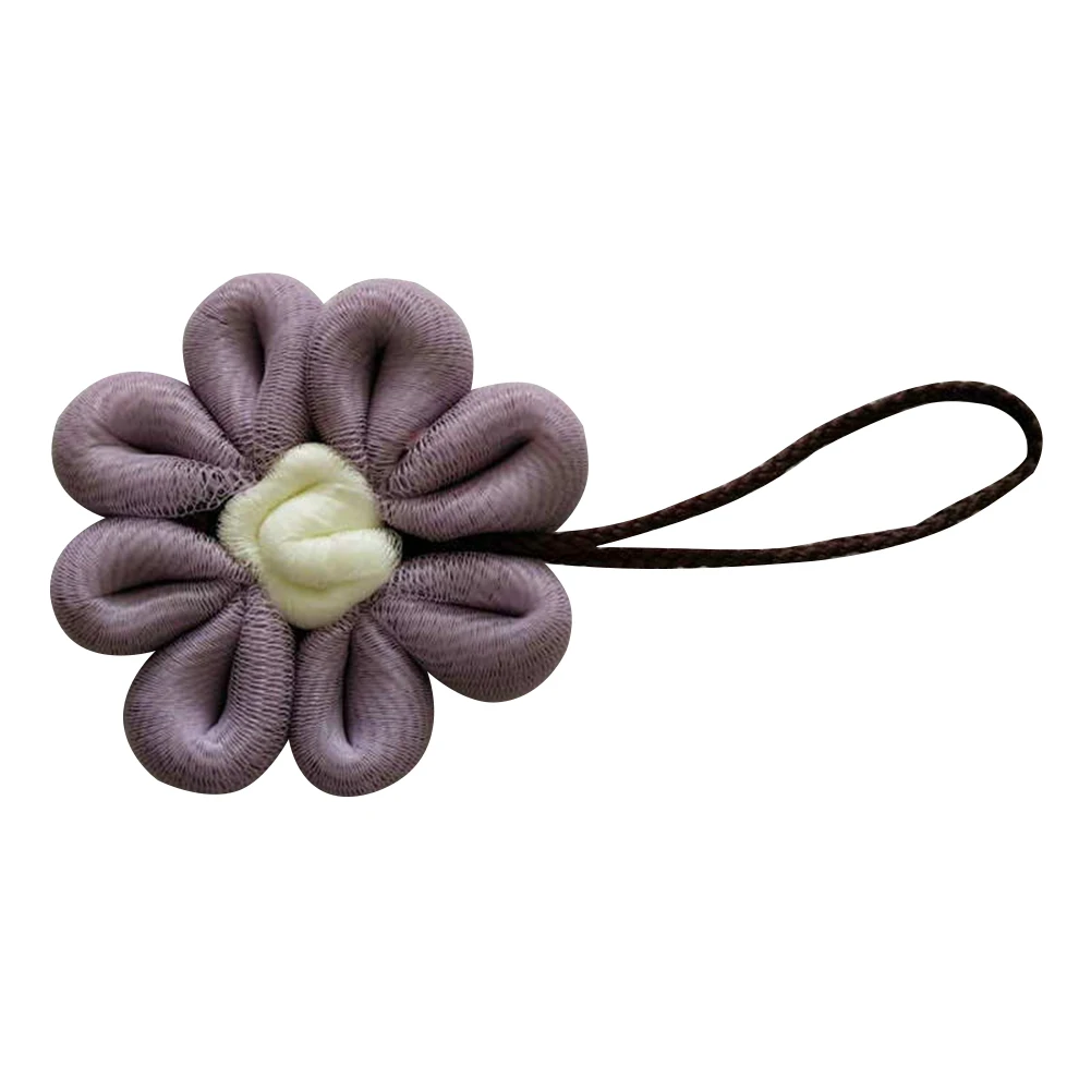 PE Loofah Body Bath Ball Hanging Cleaning Shower Fine Mesh Bathroom Exfoliating Practical Scrubber Flower Shape Soft