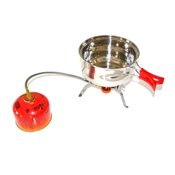 

3500W Portable Outdoor Gas Stove Folding Electronic Gas Burner Camping Gas Stove Cooking Hiking Portable Cookware Split Stove