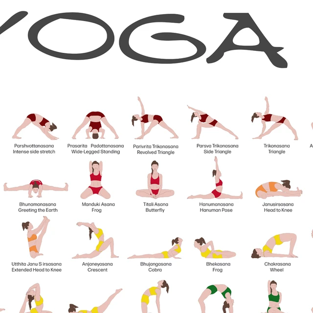 Yoga Posture Charts Archives - Yoga Life Style