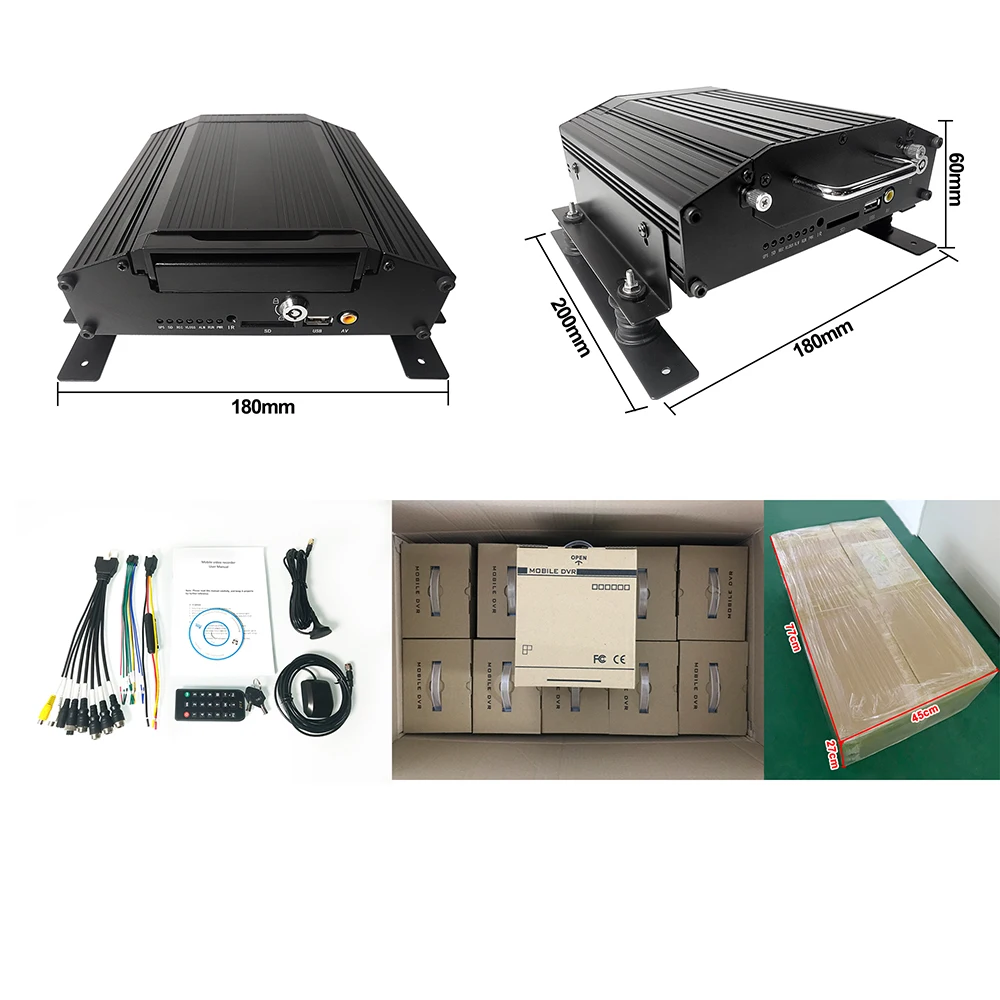 LSZ 4G gps MDVR SD карта+ жесткий диск записи аудио и видео 4 канала мониторинга гадости грузовик/коробка грузовик