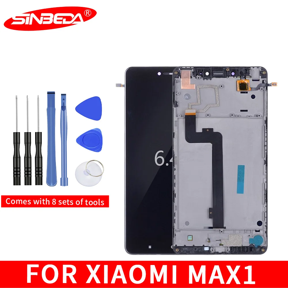 Оригинальный ЖК дисплей 6 44 дюйма для XIAOMI Mi Max сенсорный экран сменный с рамкой Xiaomi
