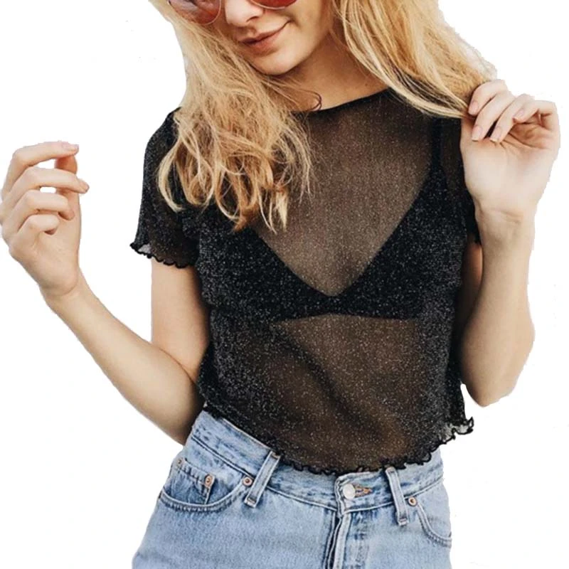 Bright mesh top Clearance