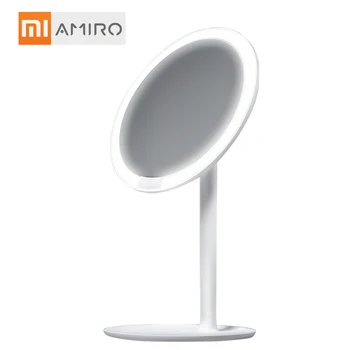 

AMIRO HD Daylight Makeup Mirror for Xiaomi Vanity Make up Mirrors with Lamp USB Charging Lights Health Beauty Adjustable Mirrors