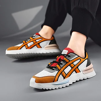 

Plastics Men Casual Shoes Fashion Sneakers For Man 2020 New Arrival Mixed Colors Spring Tide Shoes Platform Men's Light Shoes