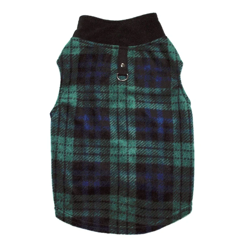 Зимняя одежда для собак теплый флисовый жилет маленьких щенков кошек
