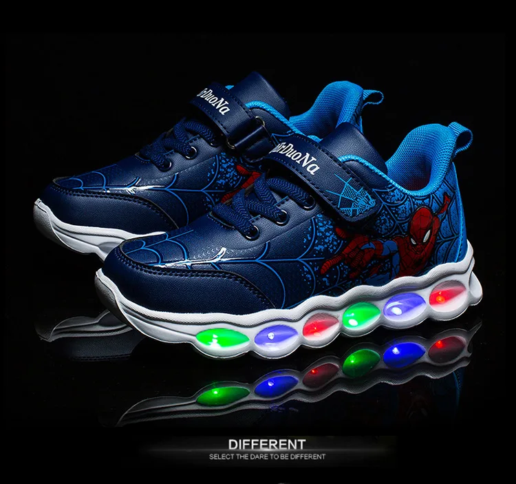 Детская обувь для девочек; Кроссовки для мальчика; zapatillas; детская обувь с подсветкой; обувь для маленьких девочек; спортивная светящаяся обувь; buty chaussure tenis infantil